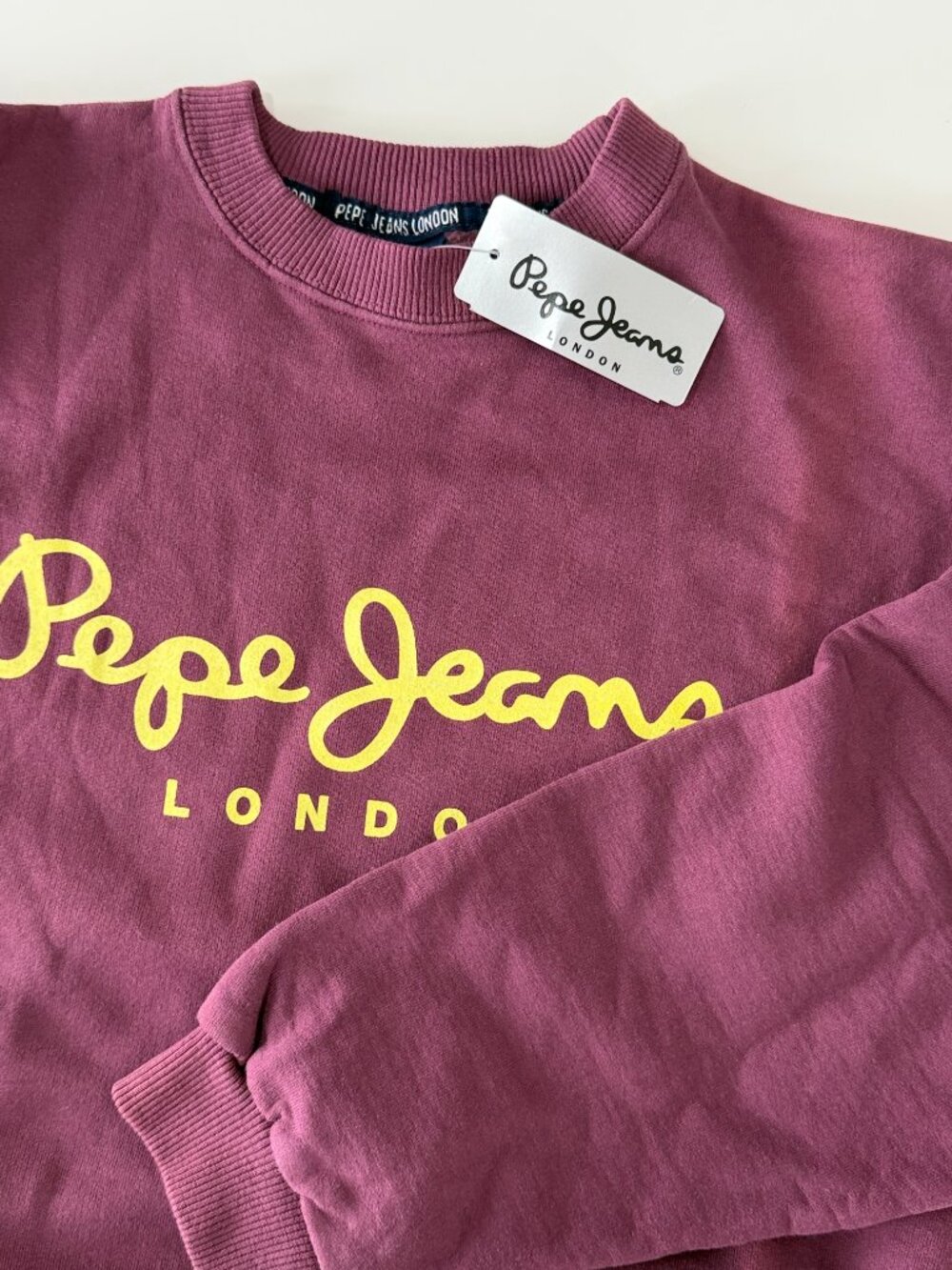 Vintage Pepe Jeans London Sweatshirt Made in Canada - NEW with Tags